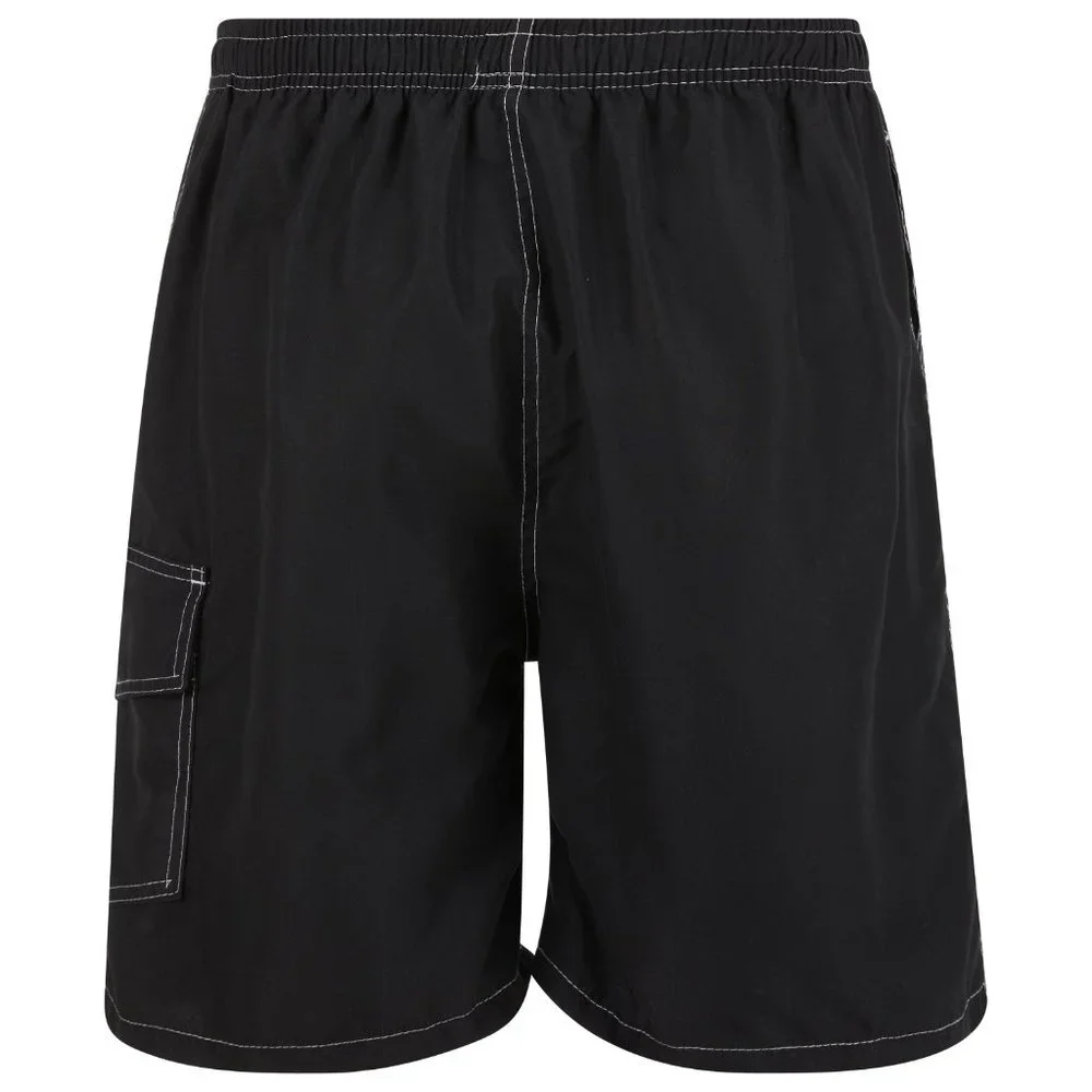 Men's Swim Trunks 3 Pockets Cargo Swimming Shorts Swimwear Suit Beach Surf Board - Picture 2 of 5